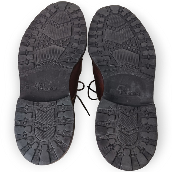 Allen Edmonds SZ 9.5 Mapleton Brown Lace Up Bicycle-Derby Style 7954 - Picture 7 of 9